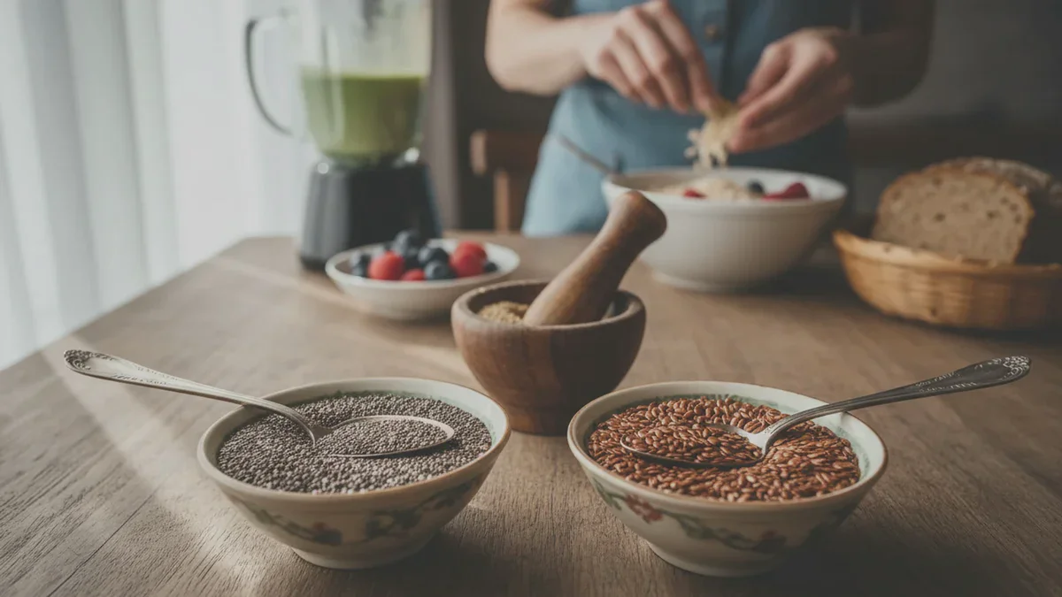Chia oder Leinsamen: Ein einfacher Trick kann deine Ernährung verwandeln